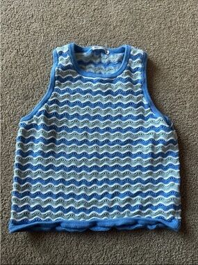 Marine Layer crochet Faye top XS